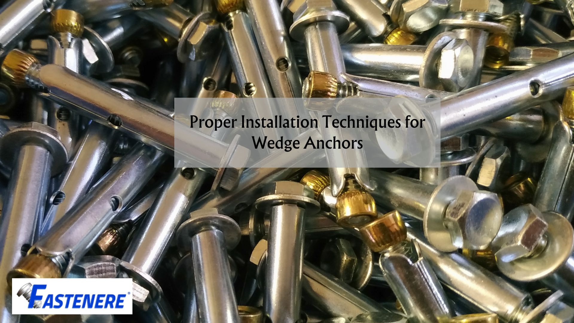 Proper Installation Techniques for Wedge Anchors